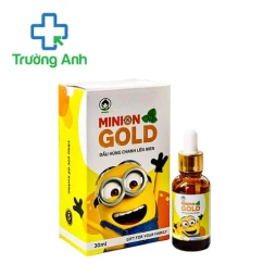 Dầu húng chanh lên men Minion Gold 30ml - Hỗ trợ điều trị cảm cúm, ho hen, sốt cao hiệu quả