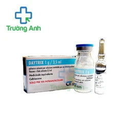 Daytrix 1g - Ceftriaxone tiêm điều trị nhiễm khuẩn hiệu quả của Italy