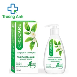 Dung dịch vệ sinh phụ nữ Choicare 150ml Nature Pharma (Trà xanh & tràm trà)