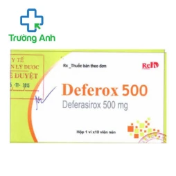 Deferox 500 - Thuốc điều trị quá tải sắt hiệu quả của TW2