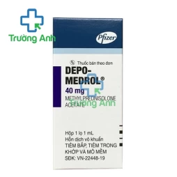 Depo Medrol 40mg - Điều trị viêm khớp xương và viêm khớp dạng thấp mãn tính hiệu quả.