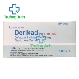 Derikad 500mg An Thiên - Thuốc điều trị quá tải sắt hiệu quả