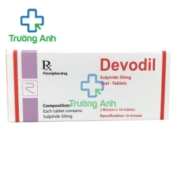 Devodil 50mg - Thuốc điều trị rối loạn tâm thần hiệu quả