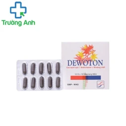 Dewoton - Thuốc bổ tăng cường sức khỏe hiệu quả