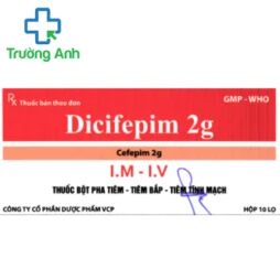 Dicifepim 2g VCP - Thuốc điều trị nhiễm khuẩn hiệu quả  