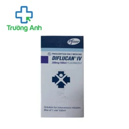 Diflucan IV 200mg/100ml Pfizer - Thuốc điều trị nhiễm khuẩn của Pháp