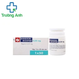 Digoxin Richter 250mcg - Thuốc điều trị suy tim sung huyết hiệu quả của Hungary