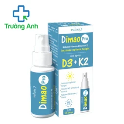 Dimao Pro Oral Spray D3+K2 Valens - Dung dịch xịt giúp tăng cường hấp thu canxi