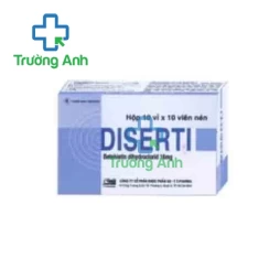 DISERTI 16mg - Thuốc điều trị chứng chóng mặt, ù tai của F.T.PHARMA