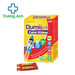 Dumikids Canxi Kixkao - Hỗ trợ bổ sung canxi và vitamin D3 hiệu quả