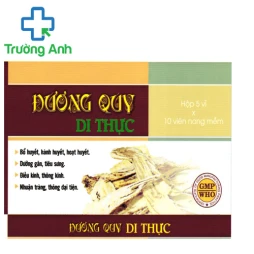 Đương quy di thực - Hỗ trợ điều trị thiếu máu, rối loạn kinh nguyệt hiệu quả