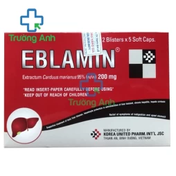 Eblamin 200mg Korea United Pharm -Hỗ trợ các bệnh nhiễm độc gan hiệu quả