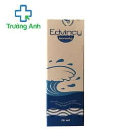 Edvincy NanoAg Lọ 75ml - Dung dịch xịt mũi vệ sinh hàng ngày hiệu quả