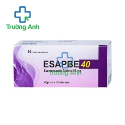 Esapbe 40mg - Thuốc điều trị viêm loét dạ dày, tá tràng hiệu quả của Sterling