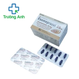 Esomeprazol 20mg Khapharco - Thuốc điều trị và dự phòng loét dạ dày