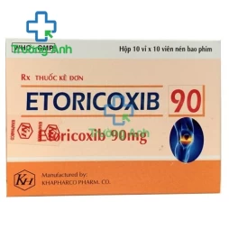 Etoricoxib 90 Khapharco - Điều trị viêm xương khớp hiệu quả