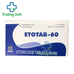 Etotab 60mg - Thuốc điều trị viêm khớp dạng thấp hiệu quả của Ấn Độ