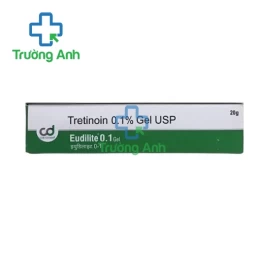 Eudilite 0.1 Gel (Tretinoin 0.1%) 20g Contiderma - Hỗ trợ giảm mụn hiệu quả