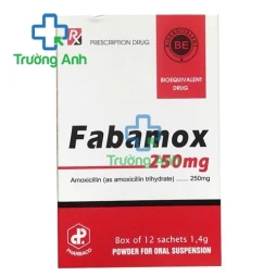 Fabamox 250mg bột - Thuốc điều trị nhiễm khuẩn hiệu quả của Pharbaco