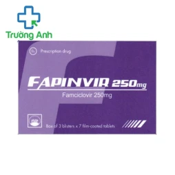 Fapinvir 250mg - Thuốc điều trị nhiễm virus hiệu quả của Pymepharco