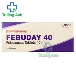 Febuday 40mg - Thuốc điều trị bệnh gút hiệu quả của Ấn Độ