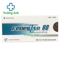 Fedestar 80mg Trường Thọ - Thuốc điều trị tăng acid uric huyết hiệu quả