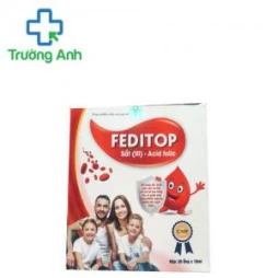 Feditop Foxs USA - Hỗ trợ bổ sung sắt cho cơ thể