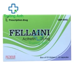 Fellaini 25mg - Thuốc điều trị vảy nến hiệu quả của Medisun