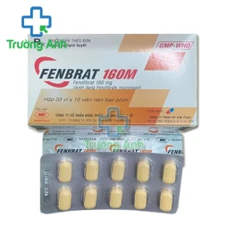 Fenbrat 160m - Thuốc điều trị tăng Cholesterol máu của Mebiphar