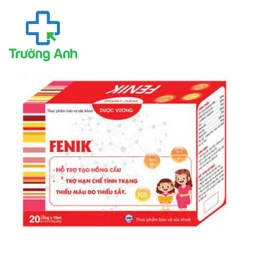 Fenik Sắt - Giúp bổ sung sắt, vitamin, acid folic hiệu quả cho cơ thể