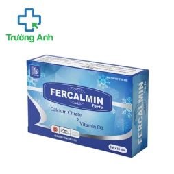 Fercalmin forte - Bổ sung canxi hiệu quả của Ấn Độ