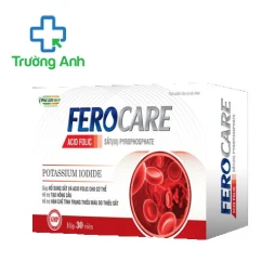 Ferocare Phú Sơn Nam - Viên uống bổ sung sắt và acid folic cho cơ thể