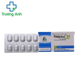 Fexofast Tab.60mg - Thuốc chống dị ứng hiệu quả của Ấn Độ