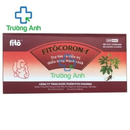 Fitôcoron-F - Thuốc trợ tim và điều trị thiểu năng mạch vành hiệu quả