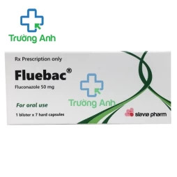 Fluebac 50mg Slavia Pharm - Thuốc điều trị nhiễm nấm Candida hiệu quả