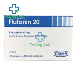 Flutonin 20 - Thuốc điều trị các bệnh thần kinh, trầm cảm, hoảng sợ