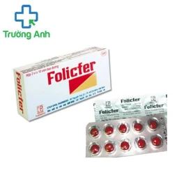 FOLICFER - Thuốc bổ sung sắt hiệu quả của Pharmedic