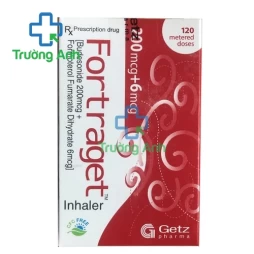 Fortraget Inhaler 200mcg+6mcg - Thuốc điều trị hen suyễn hiệu quả của Pakistan