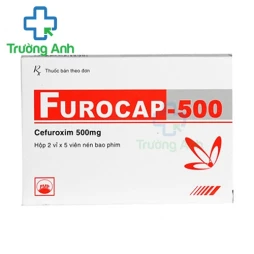 FUROCAP 500 Pymepharco - Thuốc điều trị nhiễm khuẩn hiệu quả