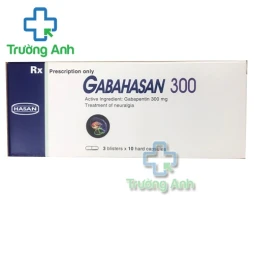 Gabahasan 300mg - Thuốc giảm đau thần kinh hiệu quả