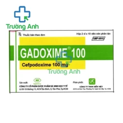 Gadoxime 100 - Thuốc điều trị nhiễm khuẩn hiệu quả của Mebiphar