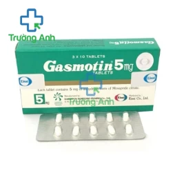 Gasmotin 5mg - Thuốc bảo vệ đường tiêu hóa hiệu quả của Nhật Bản