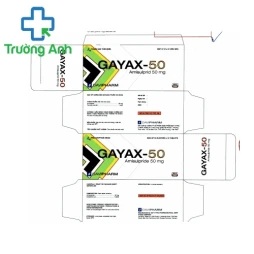 Gayax-50 - Thuốc điều trị bệnh tâm thần phân liệt hiệu quả