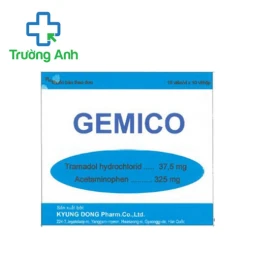 Gemico - Thuốc giảm đau hiệu quả của Hàn Quốc