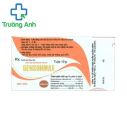 Gensomax - Thuốc điều trị nhiễm khuẩn da hiệu quả