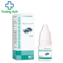 Gentamicin 0,3% HD Pharma - Giúp điều trị viêm giác mạc hiệu quả