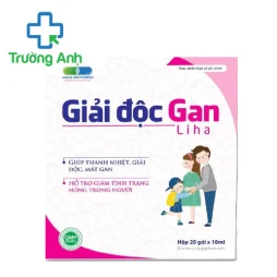 Giải độc gan Liha - Hỗ trợ thanh nhiệt, giải độc và mát gan hiệu quả