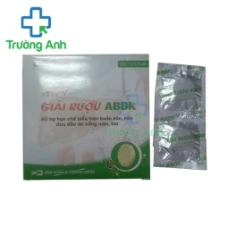 Viên sủi giải rượu ABDK - Hỗ trợ giảm tác hại của rượu bia hiệu quả