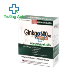 Ginkgo 600mg - Giúp làm tan cục máu động hiệu quả