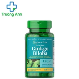 Ginkgo Biloba 120mg Puritan's Pride - Giúp điều trị thiểu năng tuần hoàn não hiệu quả